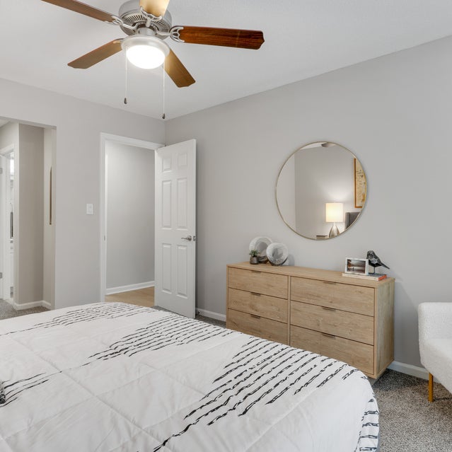 The Bailey Apartments - Bedroom with Natural Light
