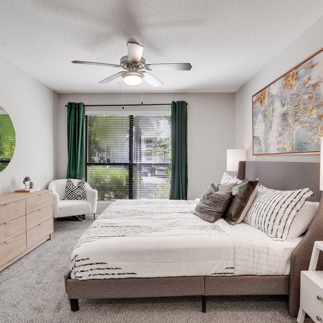 The Bailey Apartments - Bedroom with Natural Light