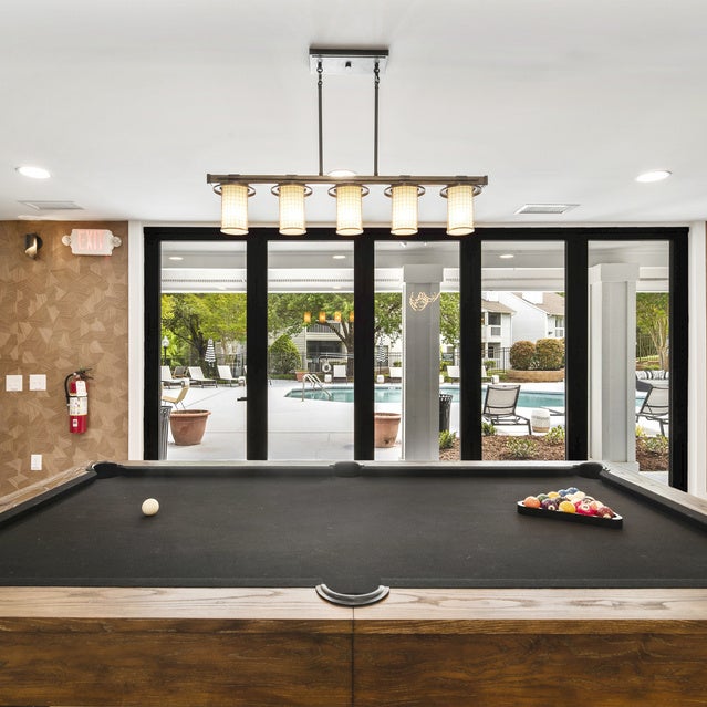 The Bailey Apartments - Upgraded Clubhouse with Billiard Table & Pool View